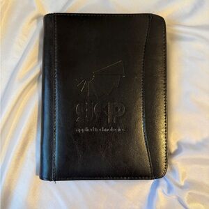 Black Leather Portfolio